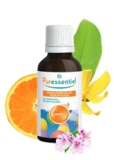 PURESSENTIEL MISCELA HAPPY ECOCERT MISCELA PER DIFFUSIONE HAPPY CERTIFICATA ECOCERT 30 ML - Farmastop