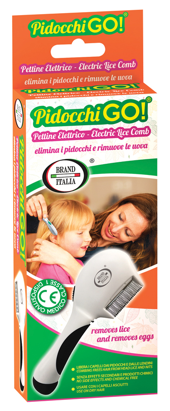 PETTINE ELETTRICO PIDOCCHI GO - Farmastop