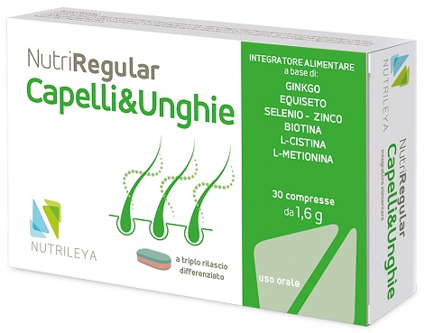 NUTRIREGULAR CAPELLI & UNGHIE 30 COMPRESSE - Farmastop