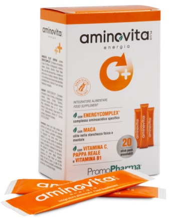 AMINOVITA PLUS ENERGIA 20 STICK PACK X 2 G - Farmastop