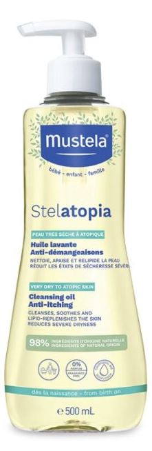 MUSTELA STELATOPIA OLIO BAGNO 500 ML - Farmastop