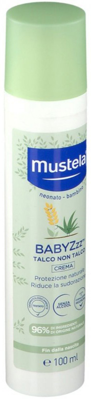 MUSTELA BABYZZZ TALCO NO TALCO 100 ML - Farmastop