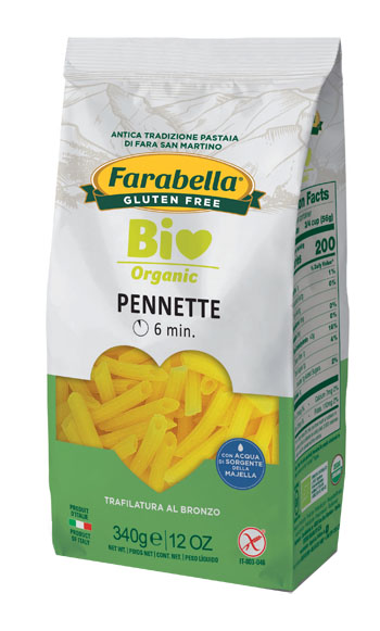 FARABELLA BIO PENNETTE MAIS-RISO 340 G - Farmastop