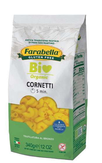 FARABELLA BIO CORNETTI MAIS-RISO 340 G - Farmastop