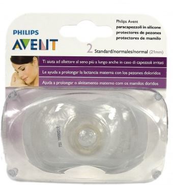 AVENT PARACAPEZZOLI FARFALLA MEDIUM 2 PEZZI CON CUSTODIA TRASPORTO - Farmastop