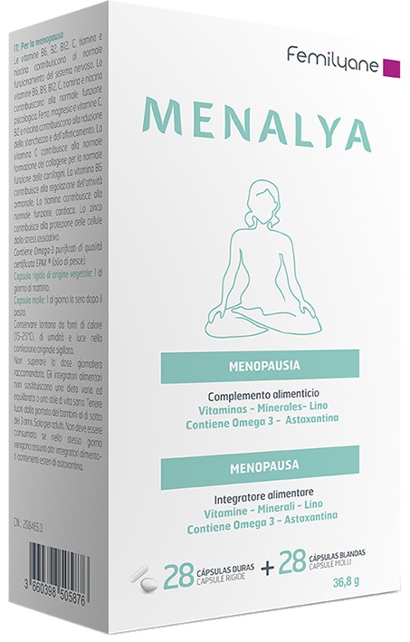MENALYA 28 CAPSULE RIGIDE + 28 CAPSULE MOLLI - Farmastop
