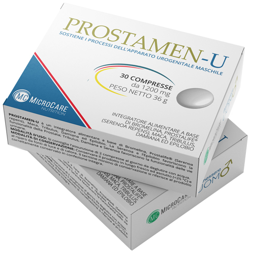 MICROCARE NUTRITION PROSTAMEN U 30 COMPRESSE - Farmastop