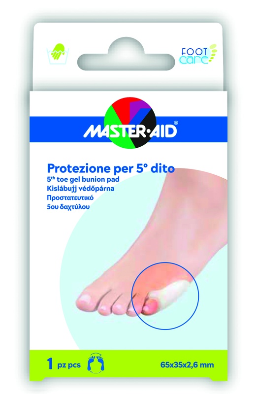 PROTEZIONE IN GEL MASTER-AID FOOTCARE 5 DITO 1 PEZZO C15 - Farmastop
