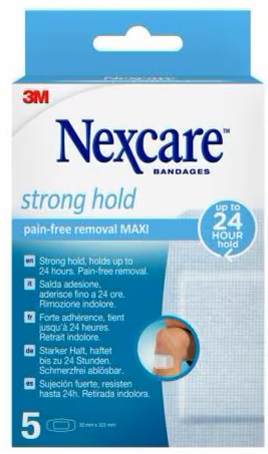 CEROTTO NEXCARE STRONG PADS 360 MAXI 5 PEZZI - Farmastop