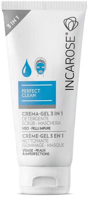 INCAROSE PERFECT CLEAN CREMA-GEL 3 IN 1 75 ML - Farmastop
