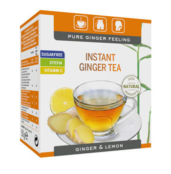 LEMON PHARMA GINGER TE ISTANTANEO ZENZERO&LIMONE 10 X 5 G - Farmastop