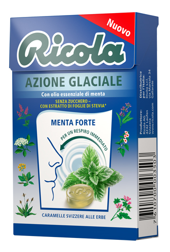RICOLA AZIONE GLACIALE 50 G - Farmastop
