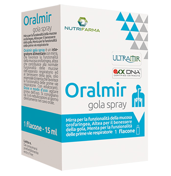 ORALMIR GOLA SPRAY 15 ML - Farmastop