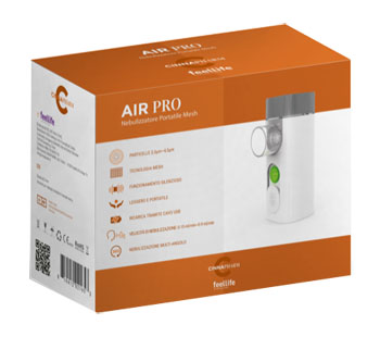 AIR PRO NEBULIZZATORE PORTATILE MESH - Farmastop