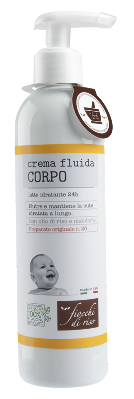 FIOCCHI DI RISO CREMA FLUIDA CORPO IDRATANTE 240 ML - Farmastop