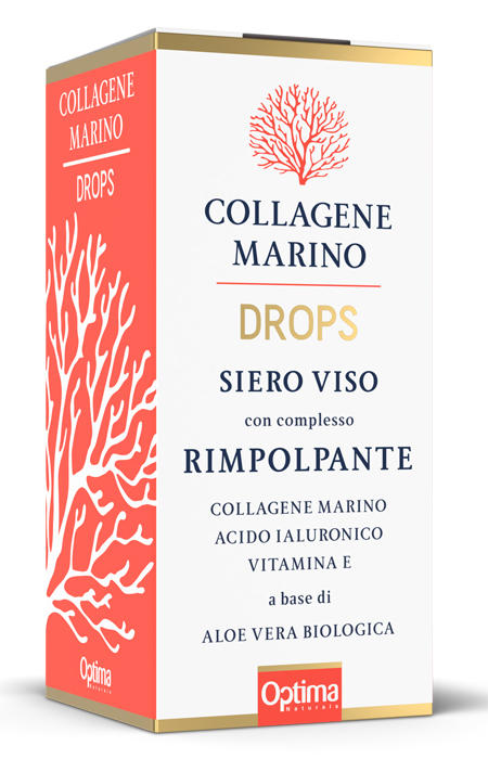 COLLAGENE MARINO DROPS SIERO VISO RIMPOLPANTE 30 ML - Farmastop