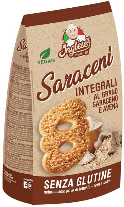 INGLESE BISCOTTI SARACENI ALL'AVENA 300 G - Farmastop