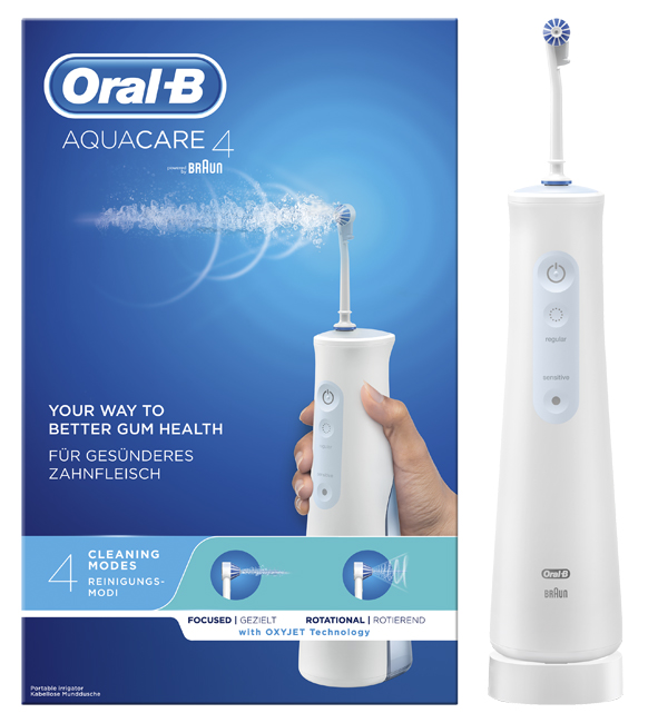ORAL-B IDROPULSORE COMPATTO AQUACARE 4 - Farmastop