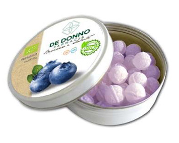 CARAMELLE F-CARE MIRTILLO BIO 50 G - Farmastop