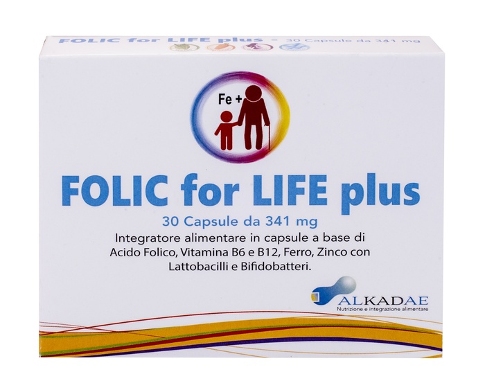 FOLIC FOR LIFE PLUS 30 CAPSULE - Farmastop