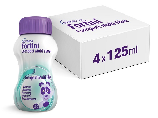 FORTINI COMPACT MULTI FIBRE NEUTRO 4 PEZZI 125 G - Farmastop