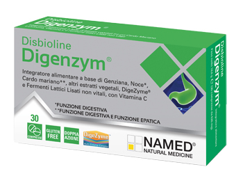 DISBIOLINE DIGENZYM AB 30 COMPRESSE - Farmastop