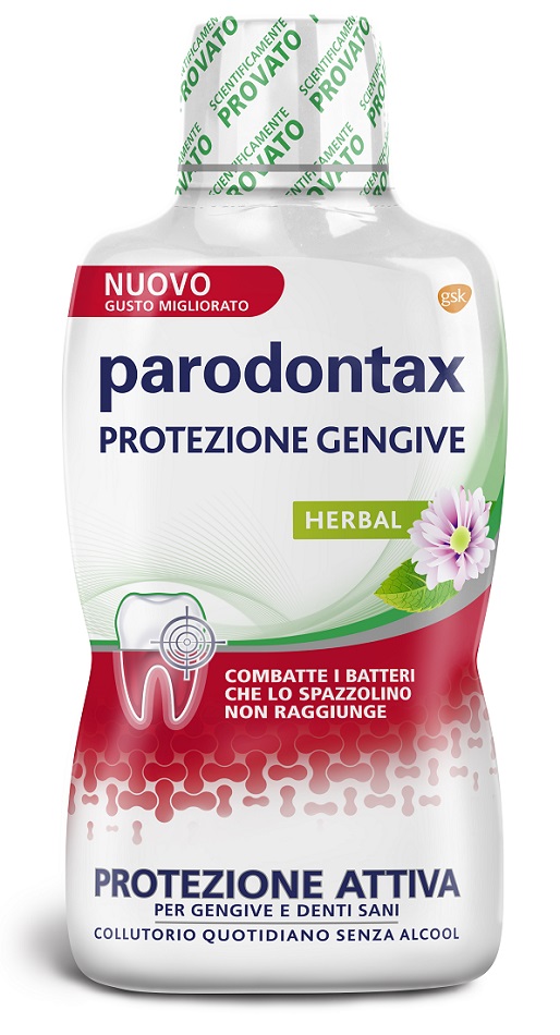 PARODONTAX HERBAL PROTEZIONE GENGIVE COLLUTORIO 500 ML - Farmastop