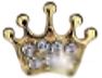ORECCHINO STERILE BJT706 GP BABY CROWN - Farmastop