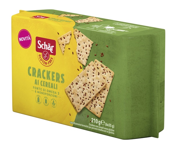 SCHAR CRACKERS CEREALI 6 PEZZI DA 35 G - Farmastop