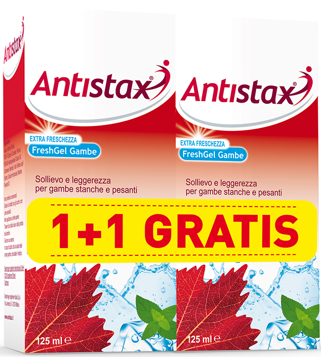 ANTISTAX FRESH GEL 125 ML 1+1 PROMO - Farmastop