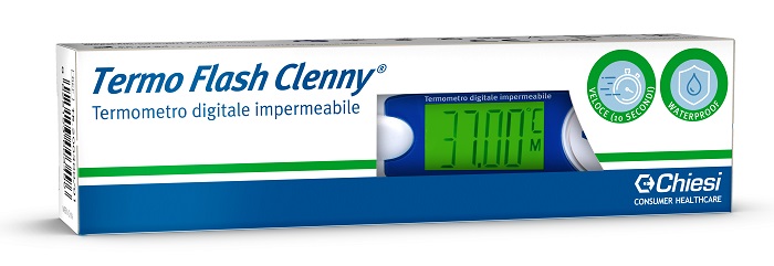 TERMOMETRO CLENNY TERMO FLASH PREDITTIVO 10 SECONDI WATERPROOF - Farmastop