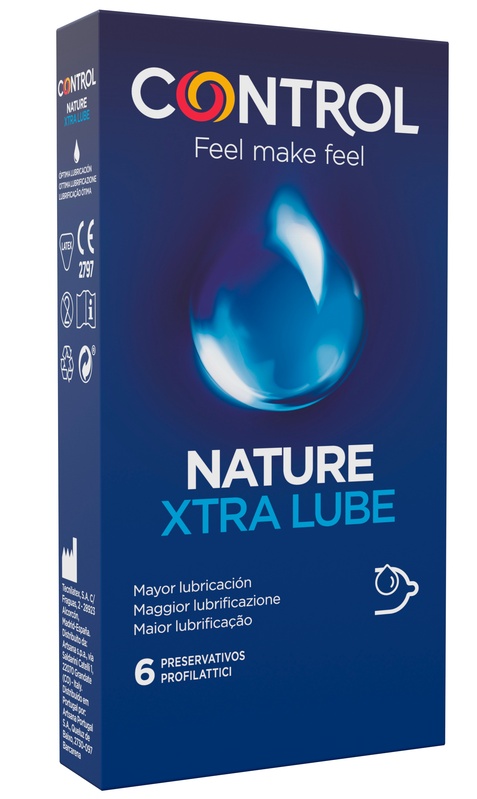 PROFILATTICO CONTROL NEW NATURE 2,0 XTRA LUBE 6 PEZZI - Farmastop