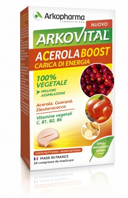 ACEROLA BOOST 24 COMPRESSE - Farmastop