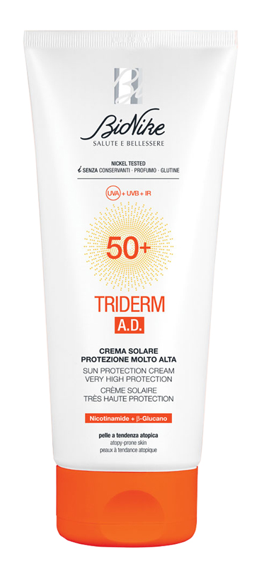 TRIDERM AD CREMA SOLARE SPF50+ 200 ML - Farmastop