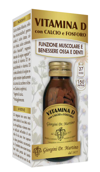 VITAMINA D CALCIO/FOSFORO 150 PASTIGLIE - Farmastop