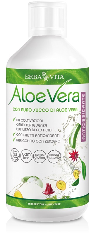 ALOE VERA PURO SUCCO ANTIOSSIDANTE 1 LITRO - Farmastop