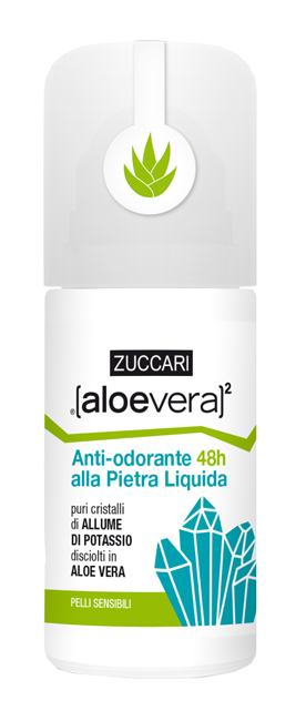 ALOEVERA2 ANTIODORE PIETRA LIQUIDO ROLL ON 50 ML - Farmastop
