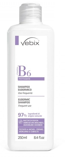 VEBIX PHYTAMIN SHAMPOO USO QUOTIDIANO EUDERMICO 250 ML - Farmastop