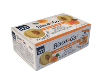NUTRIFREE BISCO&GO CON FARCITURA ALL'ALBICOCCA 4X40 G - Farmastop