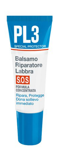 PL3 BALSAMO RIPARATORE LABBRA SOS 7,5 ML - Farmastop