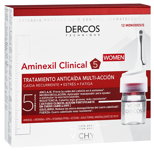 DERCOS AMINEXIL DONNA 12 FIALE 6 ML - Farmastop