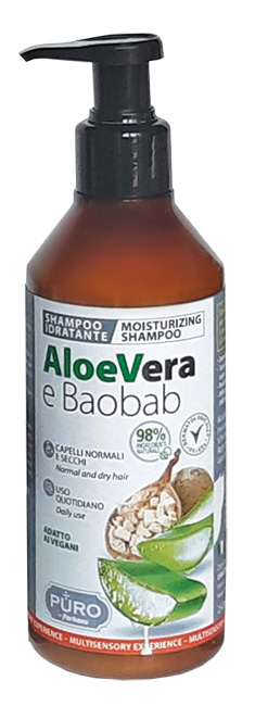 PURO SHAMPOO ALOE E BAOBAB 250 ML - Farmastop