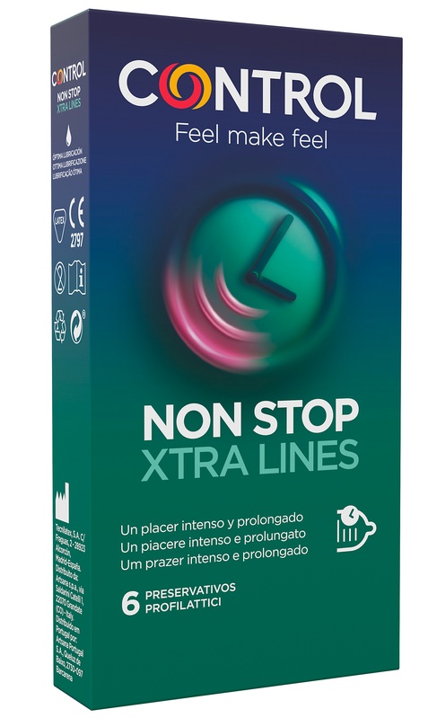 CONTROL NON STOP XTRA LINES 6 PEZZI - Farmastop