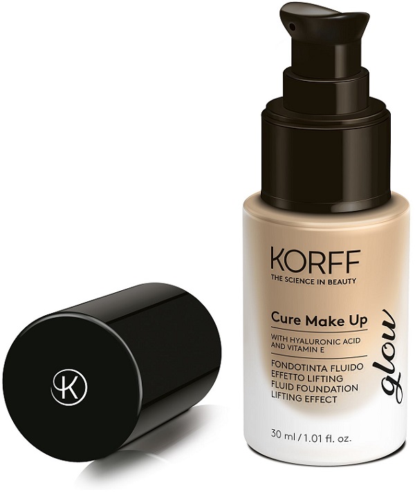 KORFF CURE MAKE UP FONDOTINTA FLUIDO EFFETTO LIFTING GLOW 02 - Farmastop