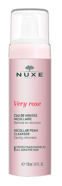 NUXE VERY ROSE MOUSSE AERIENNE NETTOYANTE 150 ML - Farmastop