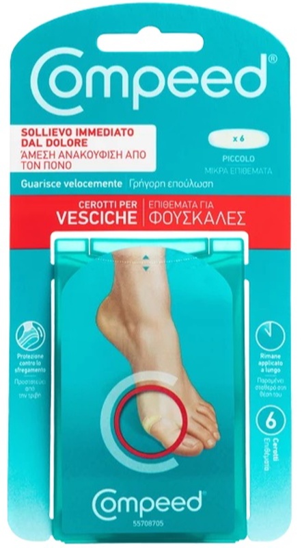 COMPEED CEROTTI PER VESCICHE PICCOLO 6 PEZZI - Farmastop