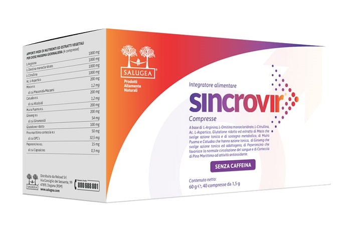 SALUGEA SINCROVIR 40 COMPRESSE - Farmastop