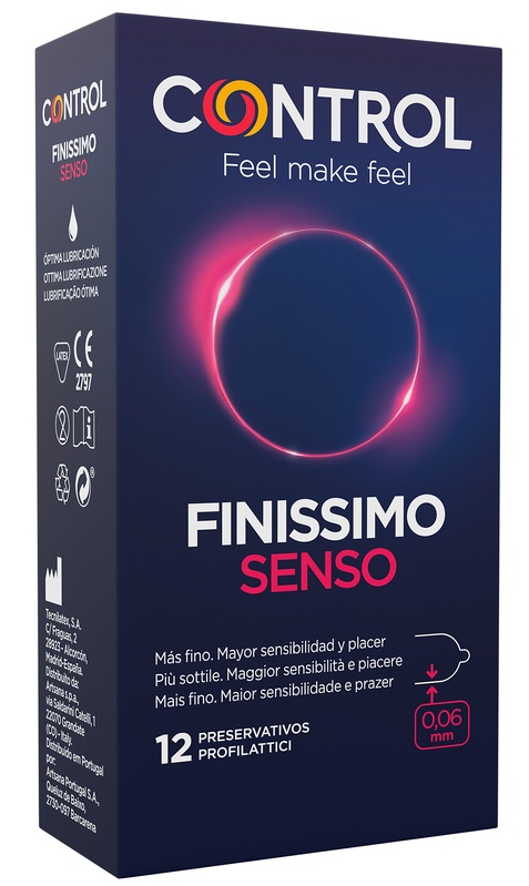CONTROL FINISSIMO SENSO 12 PEZZI - Farmastop