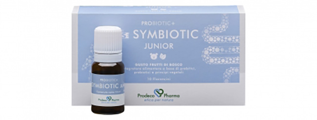 PROBIOTIC+ GSE SYMBYOTIC JUNIOR FRUTTI DI BOSCO 10 FLACONCINI - Farmastop