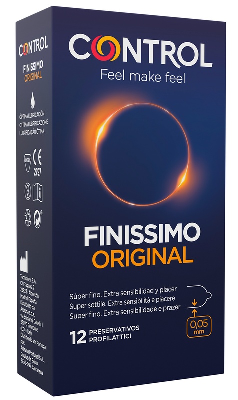 CONTROL FINISSIMO ORIGINAL 12 PEZZI - Farmastop